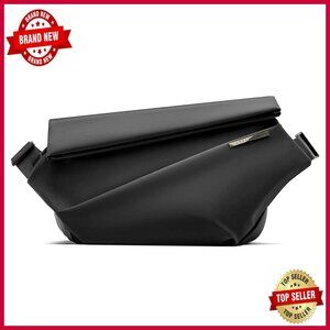 Expandable Waterproof Sling Bag, Adjustable Strap, 6L Capacity, Travel Work